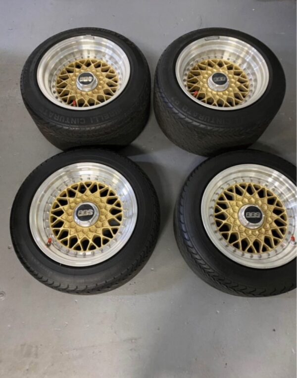 Porsche 911 Turbo BBS 3 Piece Wheels